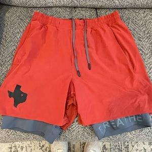 6” Custom Lululemon athletic shorts